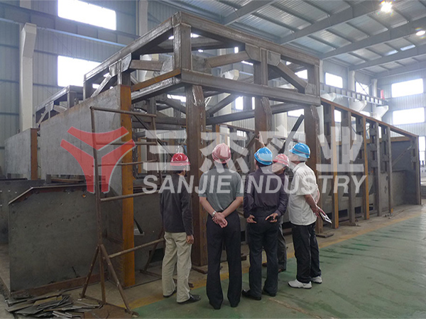 大型燃燒室制作