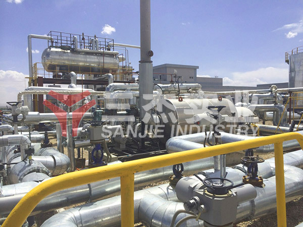 臥式燃?xì)庥袡C(jī)熱載體爐