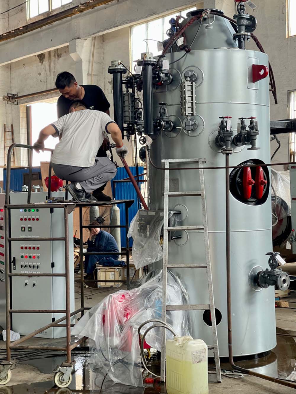 船用燃油廢氣組合鍋爐